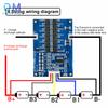 3/4/5S 35A Li-ion Lithium Battery BMS 18650 Charger Protection 12.6V 16.8V 21V Protection With Temperature Control Radiator