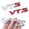 1PC Car VTS Emblem Badge 3D Metal Sticker Letters Rear Trunk Emblem Badge Stickers For Citroen C3 Aircross C4 Picasso Cactus C1