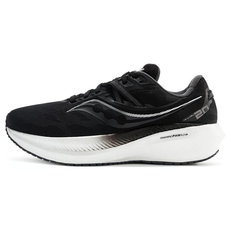 

Saucony Triumph 20 Anti-Slip Wear-Resistant Low-Top Casual Running Shoes Men s Black White Saucony S20760-10 44