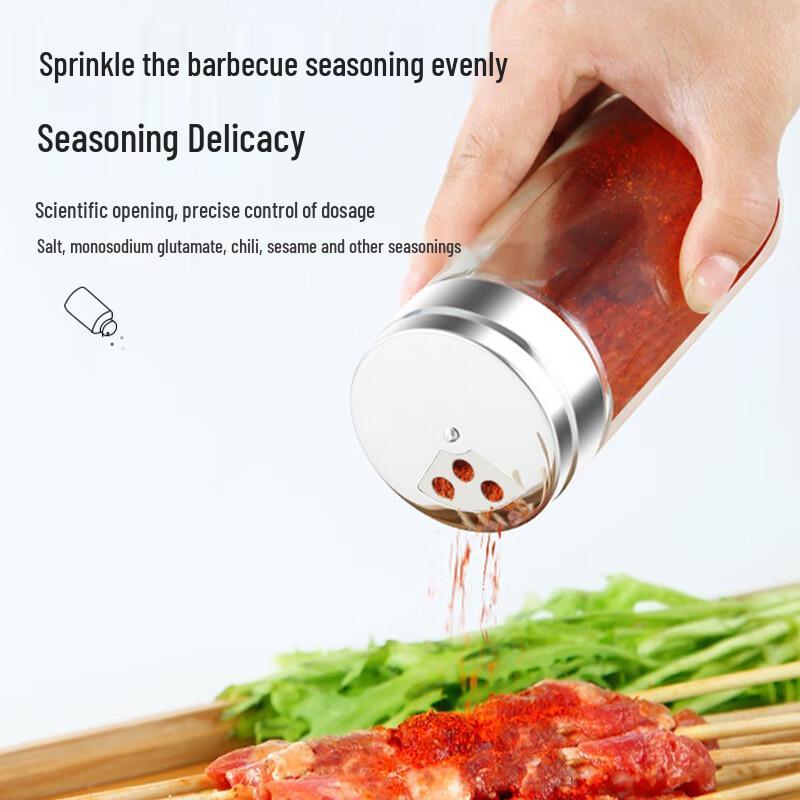 Glass Seasoning Bottle and Box Set