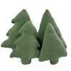 Christmas Tree Pillow ,Decorative Throw Green Cushion Soft Plush Cute Xmas for Nursery