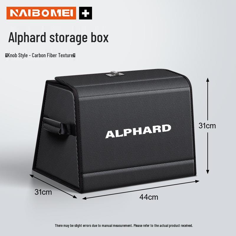 Toyota Alphard Trunk Organizer and Storage Box