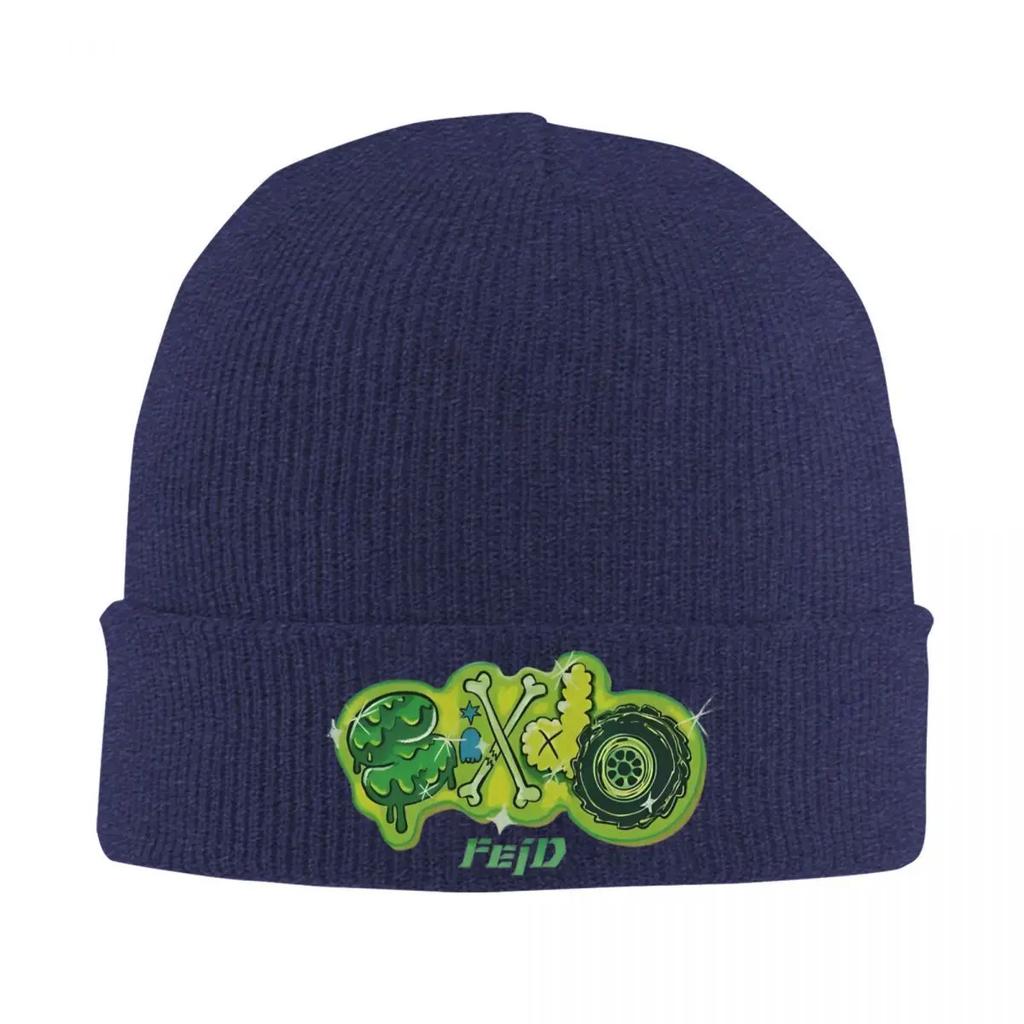 New New Sixdo Album Of Feid Hats Autumn Winter Beanie Warm Rapper Ferxxo Tour Cap FeUnisex Unisex Knitted Caps