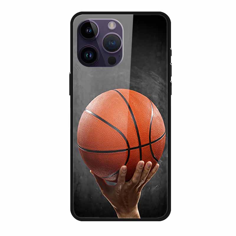 Tempered Glass Case For iphone 15 Pro Max Case Hard Glass Back Cover Soft TPU Bumper For iphone 16 Pro Max Phone Case 16Pro Max