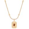 Stainless Steel Round Ball Beads Pendant Necklace Fashion Waterproof Metal Daily Gold Color Trendy Jewelry for Women Gift