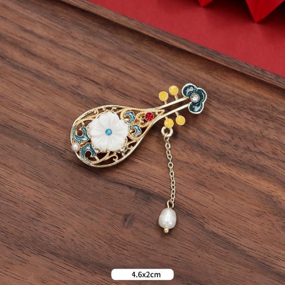 Pearl Neckline Brooch Luxury Brooch Pins Creative Jewelry Gifts  Office
