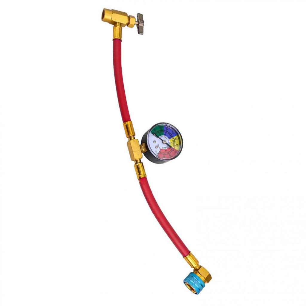 Car Recharge Charging Pipe Hose With Gauge R1234YF U-Charge Hose