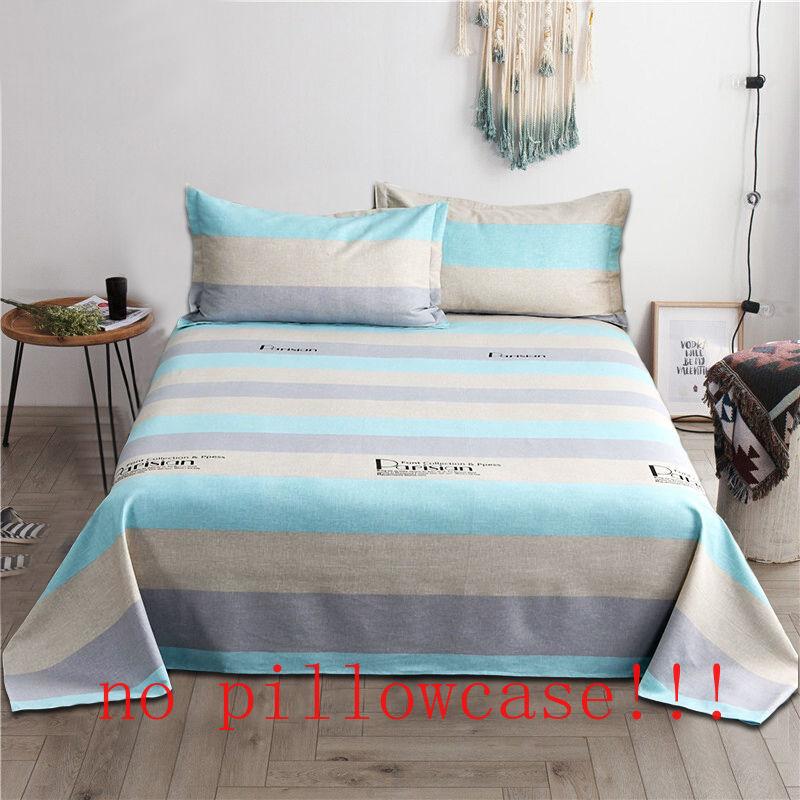 Flat Sheets Thicken Washable Household Household Breathable Comfortable Bedding Luxury Bed Cover Bedroom King Queen Size Home