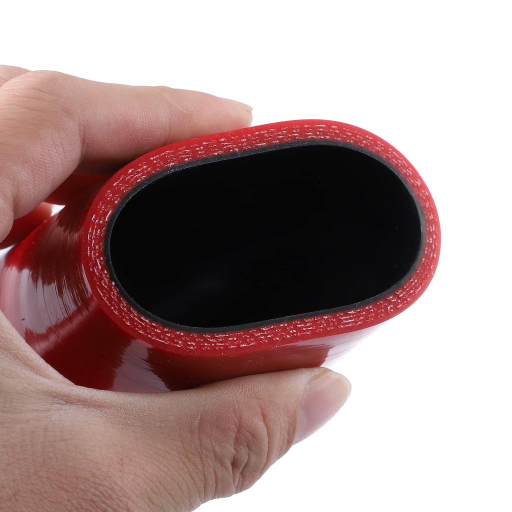 uxcell Silikonschlauch, Luft, Luftschlauch, Ansaugschlauch, Silikonrohr, Kühlerschlauch, 90°,