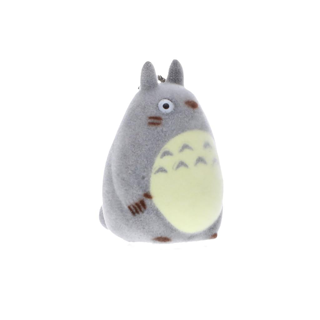 Studio Ghibli My Neighbor Totoro Big Totoro Flocked Keychain Approx. 4 cm Sekiguchi