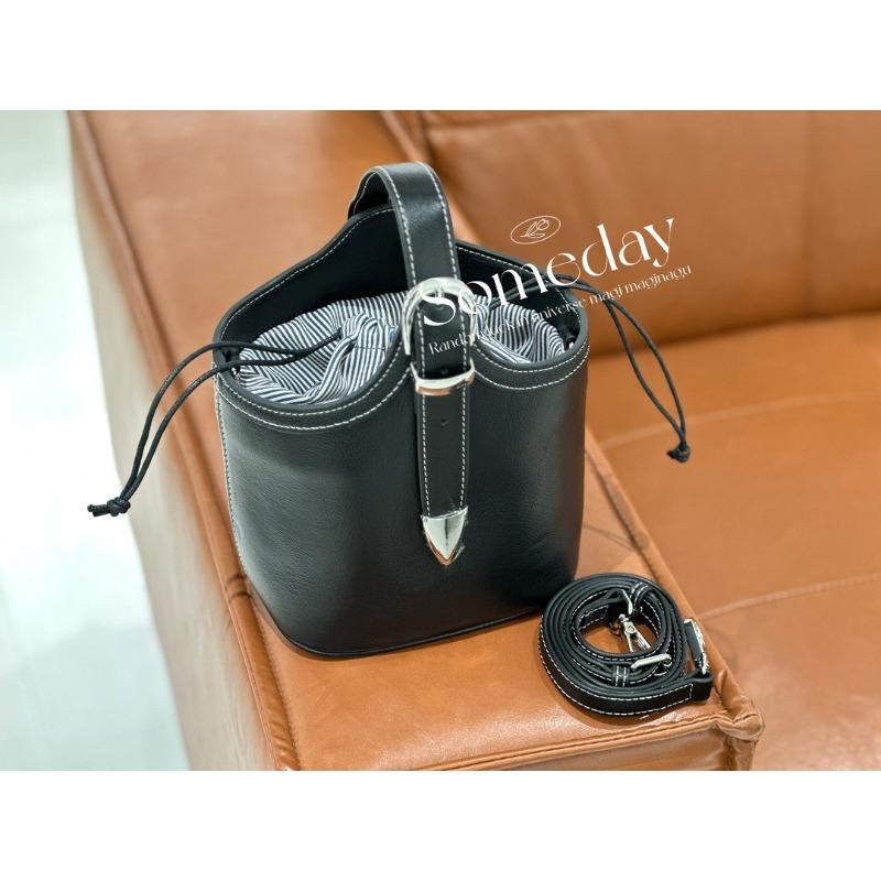 Real Leather Hand-held Water Drop Bag Retro Women's Vegetable Bee Seed Bag Versatile Single Shoulder Diagonal Bag Drop Flow Women's Bag