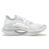 LiNing Jueying Non-slip Wear-resistant Shock Absorption Low-Top Running Shoes Silver Phantom Titanium Air ARHQ245-4