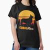 Corgi Dog Mom Vintage Retro Classic T-Shirt