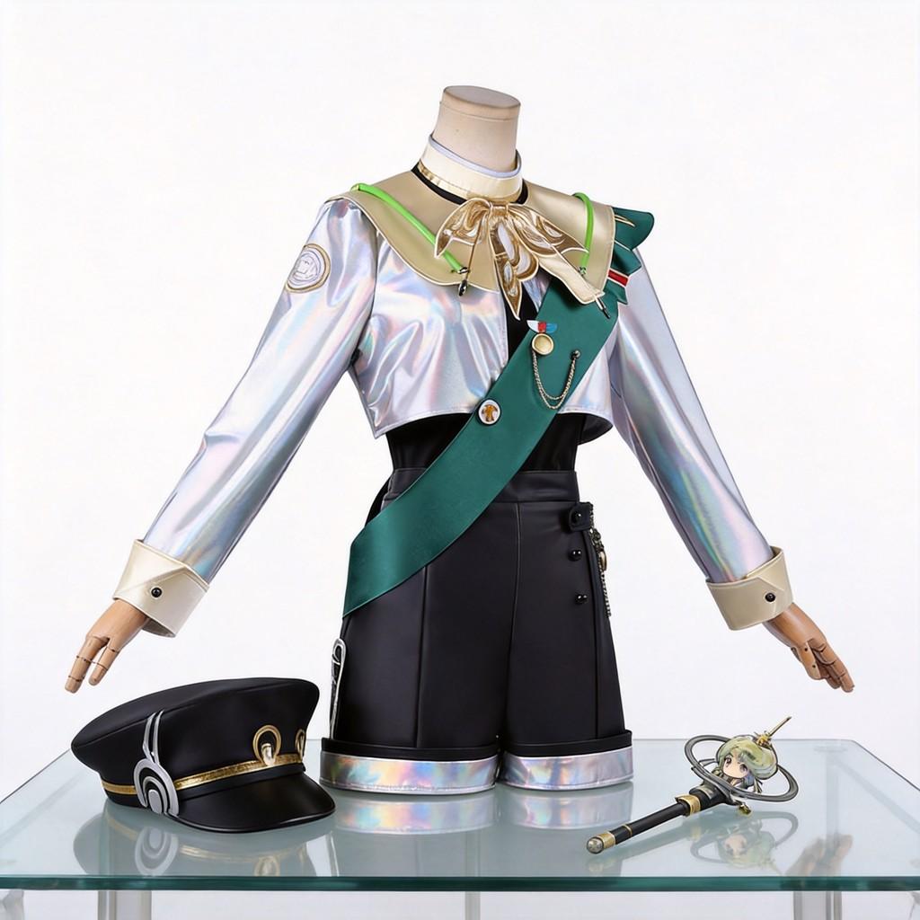Reverse 1999 Silverwing Eagle Cosplay Costume With Faux Leather For Anime Role Play