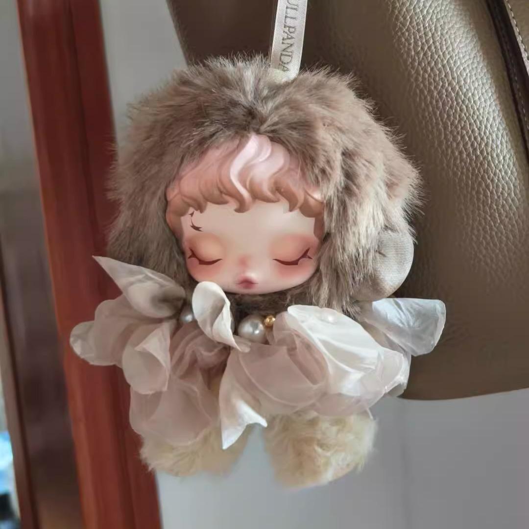 

(No dolls) For SKULL PANDA Doll Elegant Evening Dress Skirt Accessories Princess Dressing Mini Clothes DIY Hair Decorations