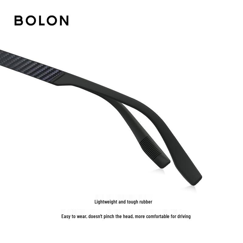 Bolon BL8125 Men's Polarized Square Sunglasses