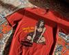 Vintage 90s Burlesque Pin Up T-Shirt: Retro 1950s Style