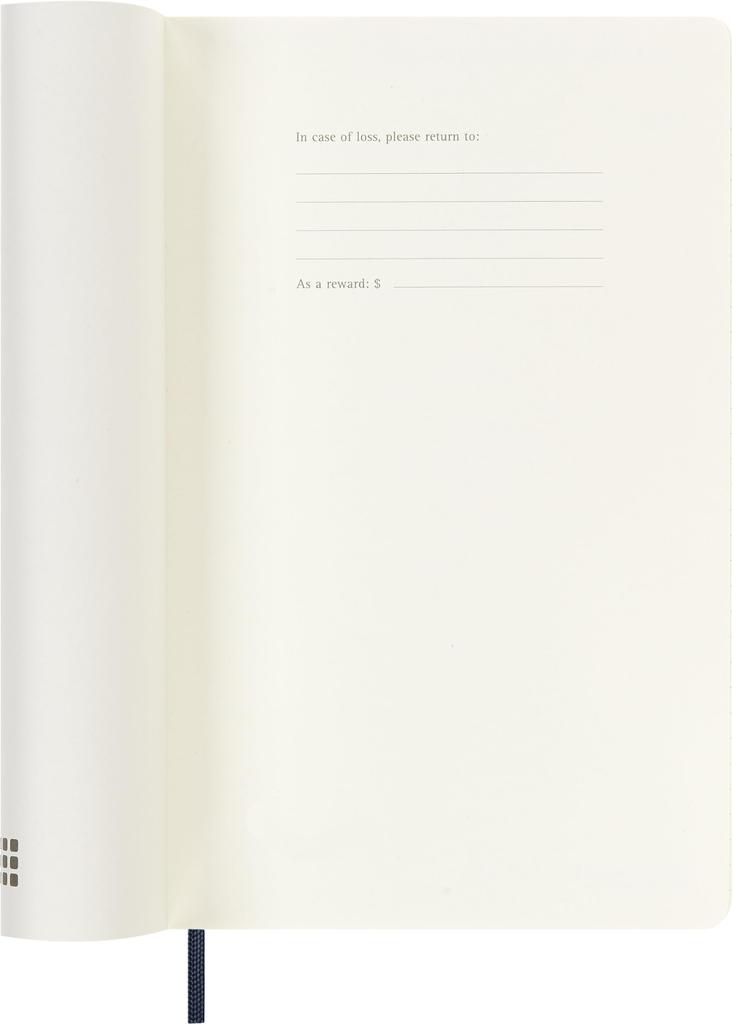 Moleskine 2026 Weekly July 18 Large Size x Sapphire DSB2018WN3Y27 Diary, Start, Months, (13cm 21cm), Softcover, Blue,