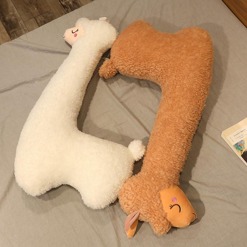 Animal Alpaca Cartoon Wool Toy Little Sheep Doll Girl Sleeping Companion Gift