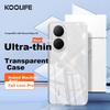 Huawei Enjoy 80 Phone Case, for Huawei Enjoy 80, Full Lens Protection, Simple Transparent Shockproof Soft Case, Fingerprint-Resistant Outer Back Cover