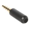 3.5mm 4 Pole Earphone Soldering Jack Male Headphone Plug Repair Audio AdapterGood product