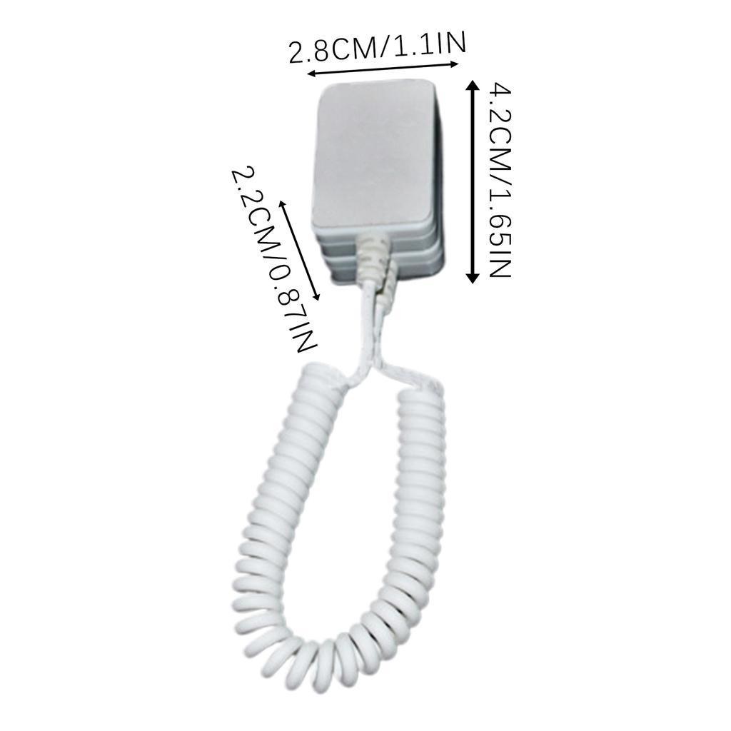 Remote Control Anti Loss Wall-Mount Remote Control Anti Loss W/Spring Retractable Multi-Functional Retractable TV Remote Holder