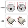 ELING 4 Gauge Set 52mm 40-120℃ Water Temp 0-10Bar Oil Pressure Fuel Level 8-16V Voltmeter with Red Backlight for Marine Car