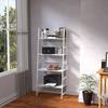 Book Shelf,Ladder Bookcase,4 Tier Tall Book Case for Bedroom,Living Room and Office