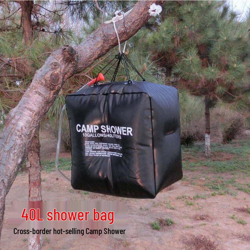 40L Solar Shower Bag for Camping & Outdoors