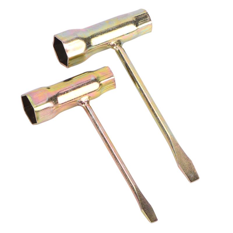 

13mmx19mm цепная пила T-ключ гаечный ключ гаечный ключ инструмент для карбюратора карбюраторный инструмент