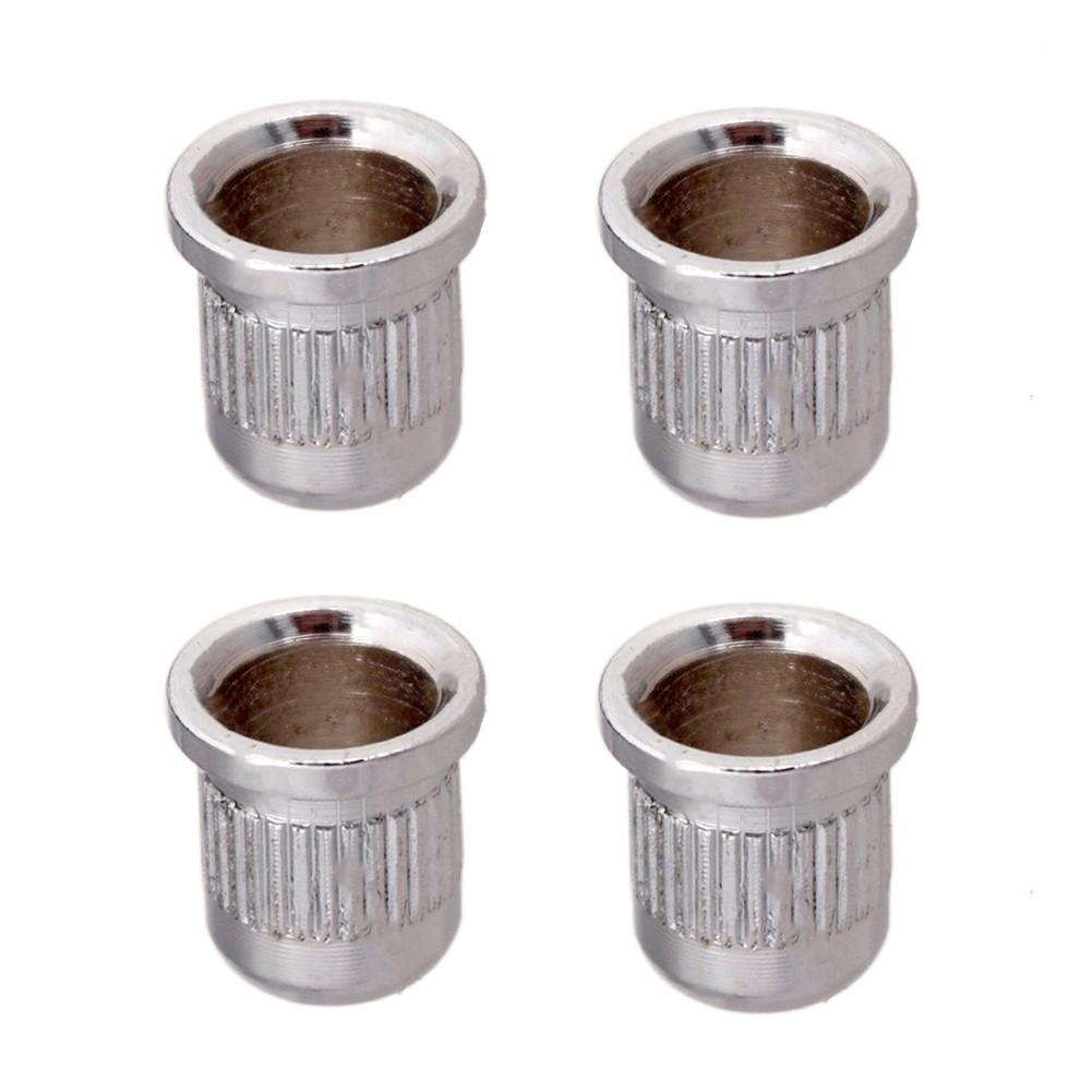 

Electric Bass String Ferrules Reliable Replacement Set for Guitar Repairs серебряный