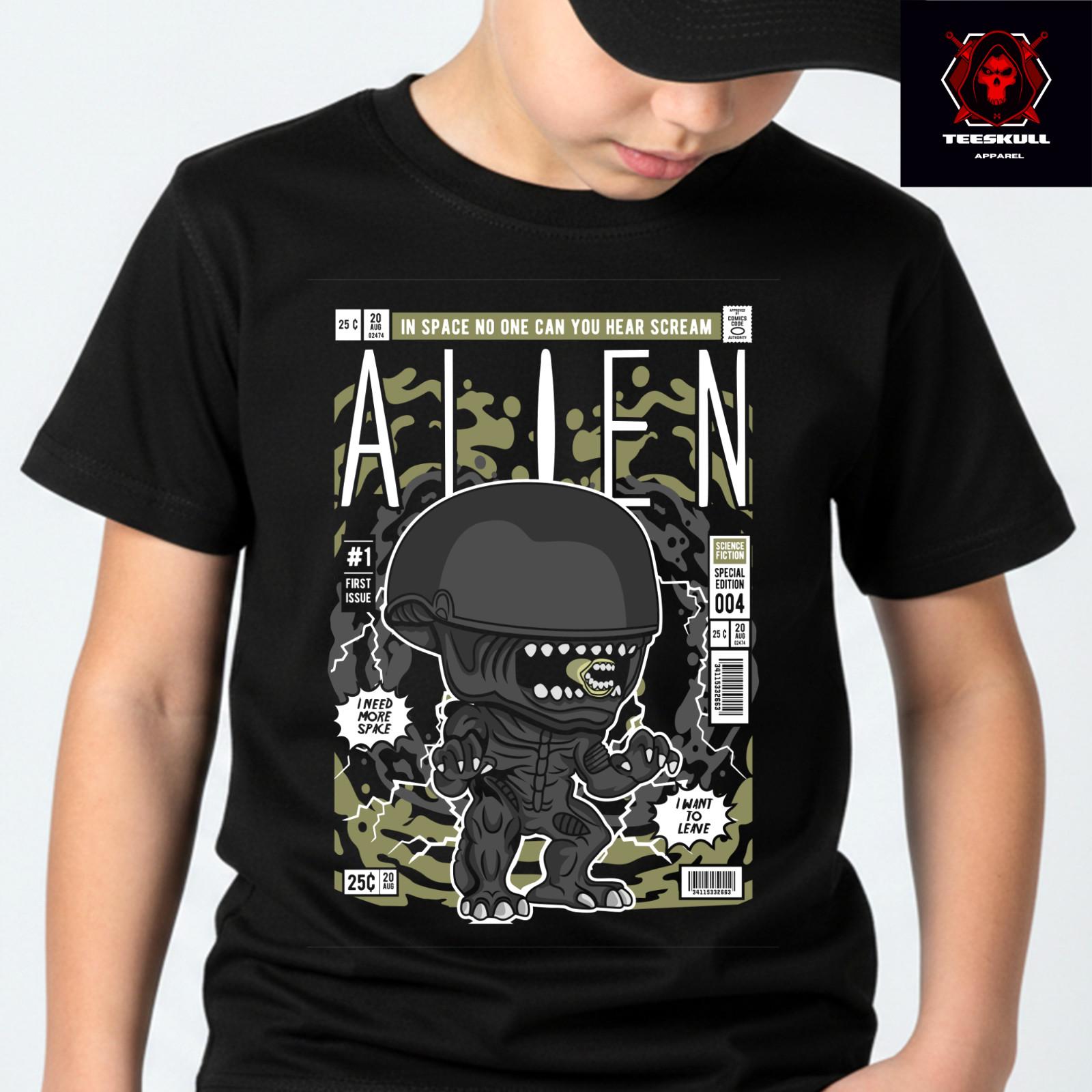 Alien Cult Horror Sci-Fi Movie Top Premium Soft Cotton T-Shirt 3XL