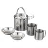 Outdoor Stainless Steel Camping Cookware Set