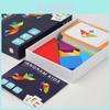 Wooden Tangram Puzzle For Kids Educational Toy For Early Learning And Geometric Shape Recognition
