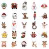 10/30/50pcs Funny Christmas Santa Claus Animal Stickers Cute Cartoon Decals DIY Laptop Water Bottle Phone Graffiti Sticker Pack