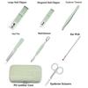 2025 Manicure Set Men Women Nail Clipper Set 8in1 Stainless Steel Toe Finger Nail Clipper Personal Care Tools
