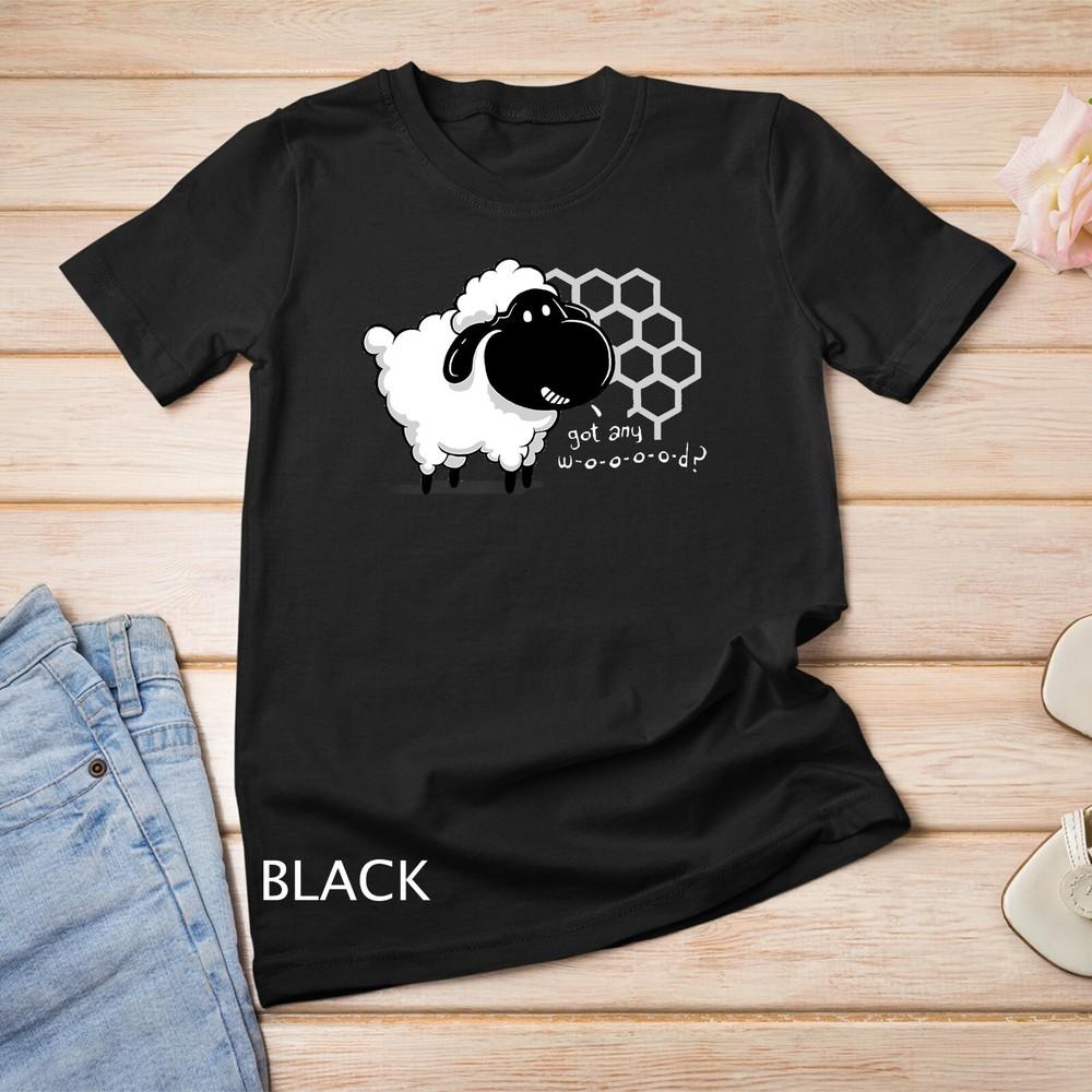 Board Game T-Shirt for Geeks, Got Any Wood Sheep Shirt Unisex T-shirt