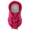 Berretto da ciclismo Sci invernale Berretto antivento Bavaglino sportivo all'aria aperta Cappuccio imbottito freddo Maschera Cappello caldo in peluche