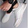 Mode Mode Schwarz Weiß Lässige Sneaker Herren Designer Weichsohlige Leder Sportschuhe Herrenschuhe Mode Frühling Herbst Fahrschuhe Herren
