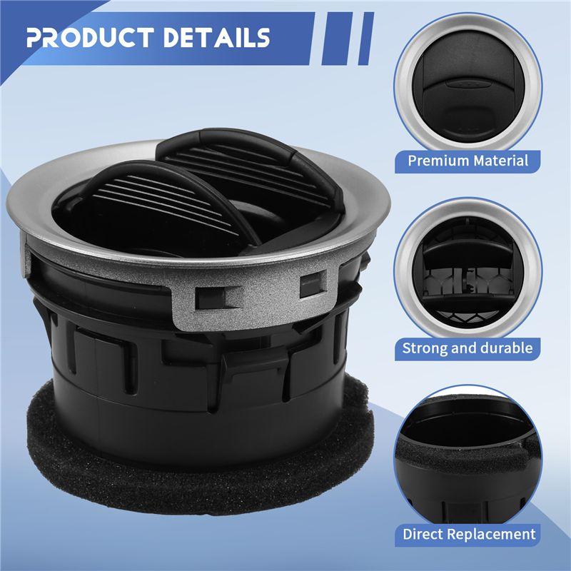 Versatile Car Dashboard Air Conditioning Vents 8A6HAQ18B09 For Ford Fiesta 2006-2016 A/C Air Vent Outlet