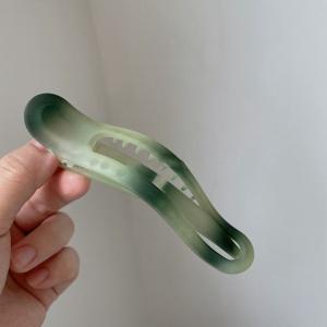 

Korean-Style Hair Clip Large Elegant Temperament Bar Hair Clip Women S Updo Straight Duckbill Hair Accessory