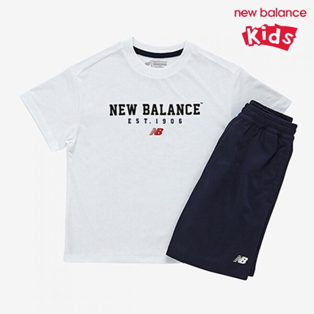 

New Balance Комплект с коротким рукавом Half Club Kids Logo Point Nk9yf2113u 10 100