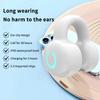 Wireless Earbuds Bluetooth Headset Clip Ear Noise Reduction Earphone Single Ear Headphones For Sport Running Music Headset