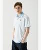 Penggwinbaimeonsingweeo Unisex T-shirt a maniche corte con colletto Peter Bogi Bianca Mr123Pts32