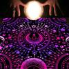 Tarots Card Tablecloth Altars Cloth Mysterious Moon Astrologys Tablecloth Table Mat Square Divinations Tapestry