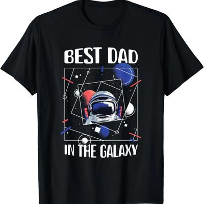 Mens Best Dad In the Galaxy T-Shirt