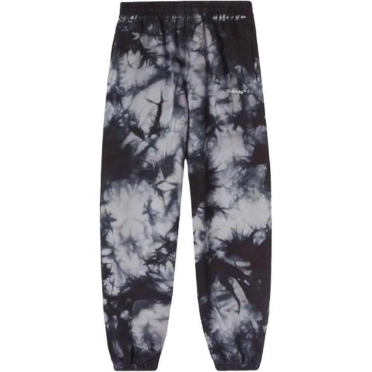 OFF WHITE Diag Tie Dye Slim Sweatpant OMCH029F22FLE0090701