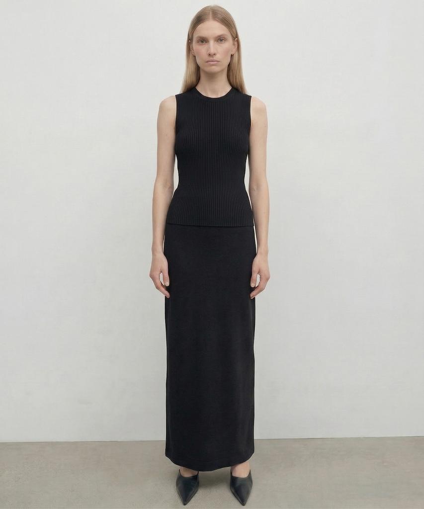 KIMDOH Arden Long Skirt / Black