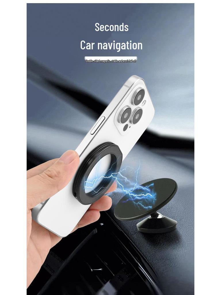 Ultra-thin Double-sided Magnetic Foldable Phone Ring Holder