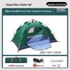Quick-Opening Portable Double Camping Tent: Sun Protection & Rainproof